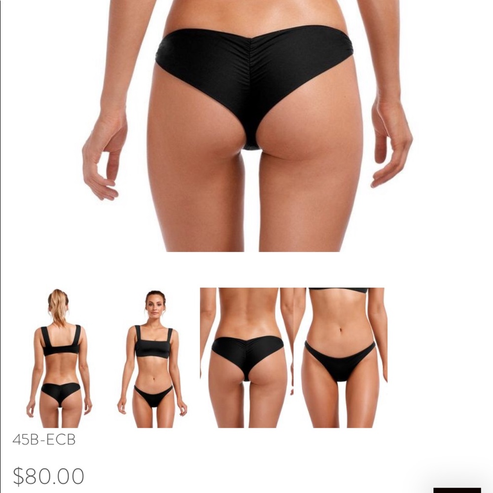 VITAMIN A Samba ruched back bottom XS